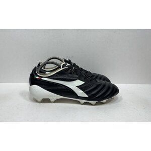 Diadora Brasil Elite2 Tech ITA LPX Men’s Size 7.5 Black White Soccer Cleats